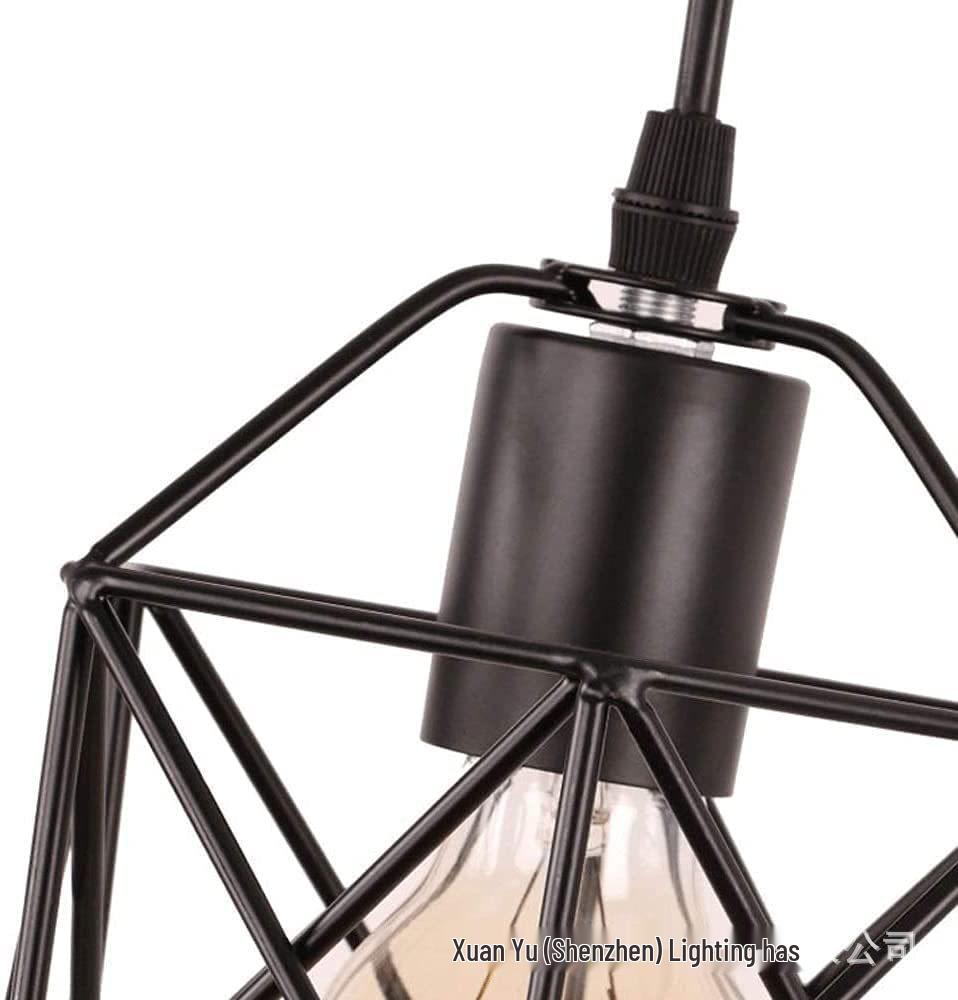Nordic Modern Minimalist Industrial Chandelier - Retro Creative Style for Bars and Aisles