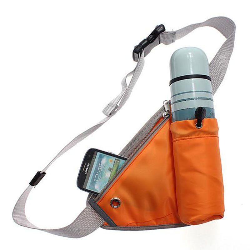 Stylish Cycling Belt Waist Bum Bag With Water Bottle Holder For Outdoor Adventures