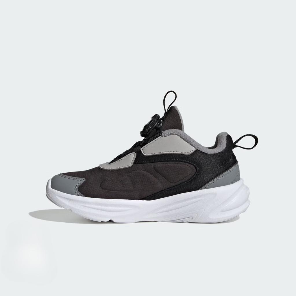 Adidas Boys and Girls Kids OZELLE HABU K Rotating Button Casual Sports Shoes - Adidas HP3627