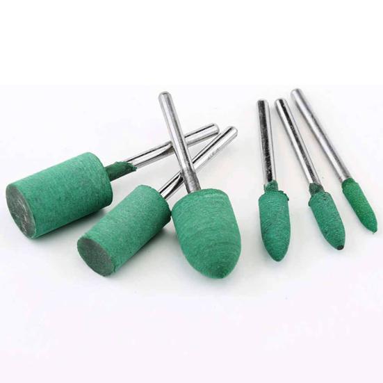 Meules Abrasives - LARGEIGHT - Lot De 100 - Corindon Chrome - Tige De 3 Mm - Tailles De 4 à 10 Mm - Bricolage