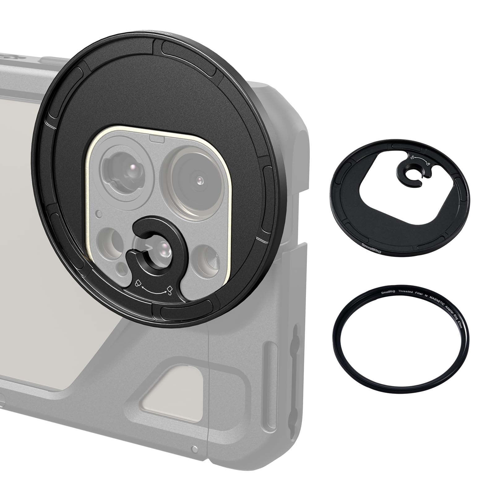 

SmallRig Adsorption Filter Adapter Ring 67mm 4587 (M Mount)