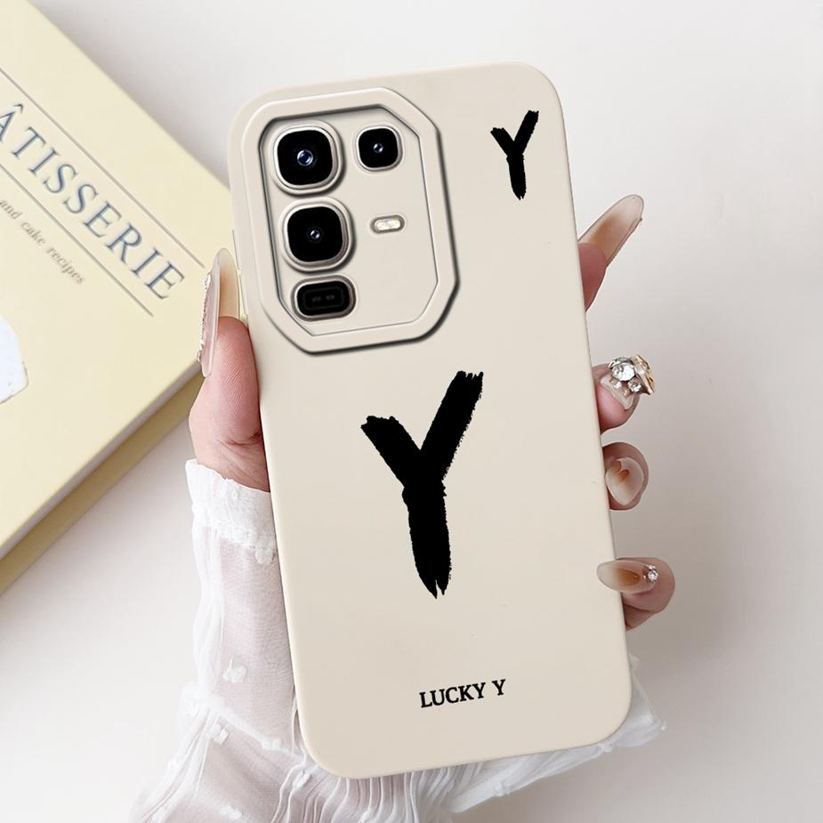 For Infinix Note 50 4G Case X6858 Cute Lucky Letters Cover Soft TPU Phone Case For Infinix Note 50 Pro Plus 50X 5G Note50 Fundas