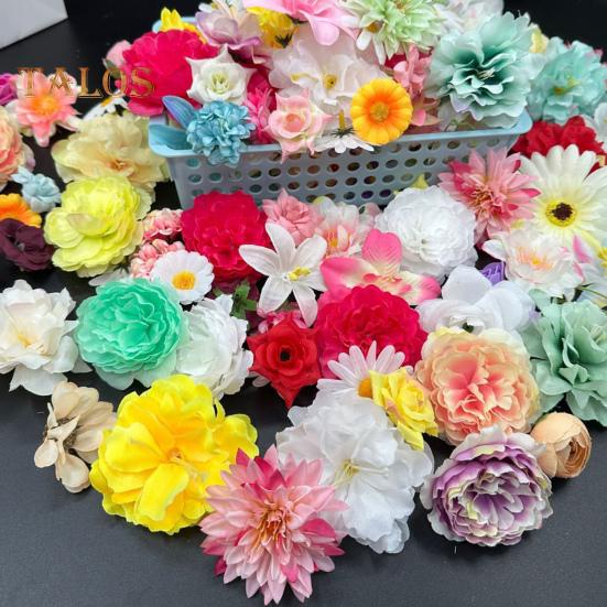 Ghirlanda di fiori artificiali, fiori di campo finti, decorazione da appendere, tenda floreale finta per primavera ed estate, casa, giardino, festa di nozze, arco, decorazione da parete
