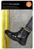 Crosschoice Sicherheitsstiefel aus Rindsleder mit Stahlkappe - Antistatisch, Durchtrittsicher, Stoßfest, Abriebfest, Staubfreier Schutz.