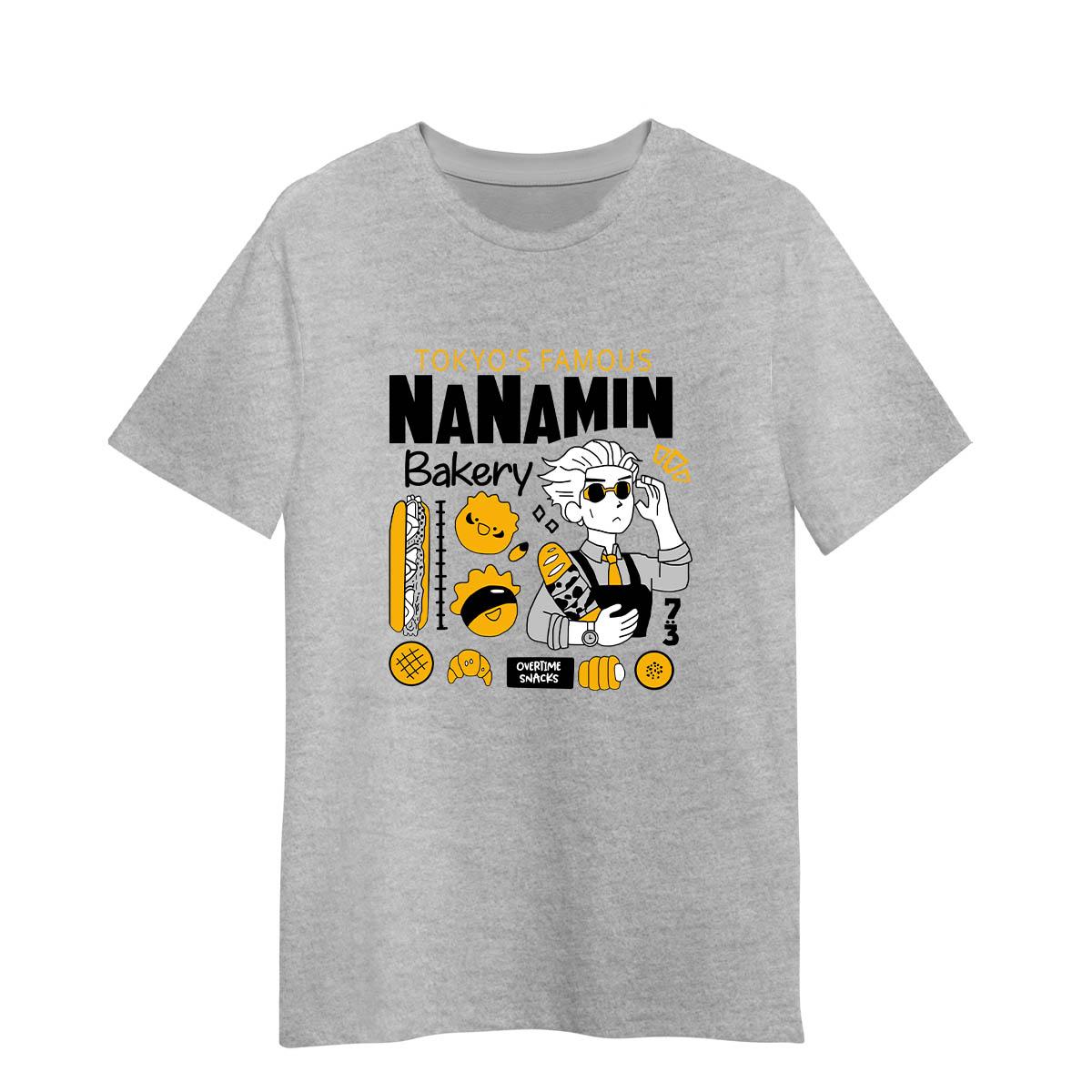 Jujutsu Kaisen Tokyo s Famous Nanamin Bakery Adult Unisex T-shirt S серый