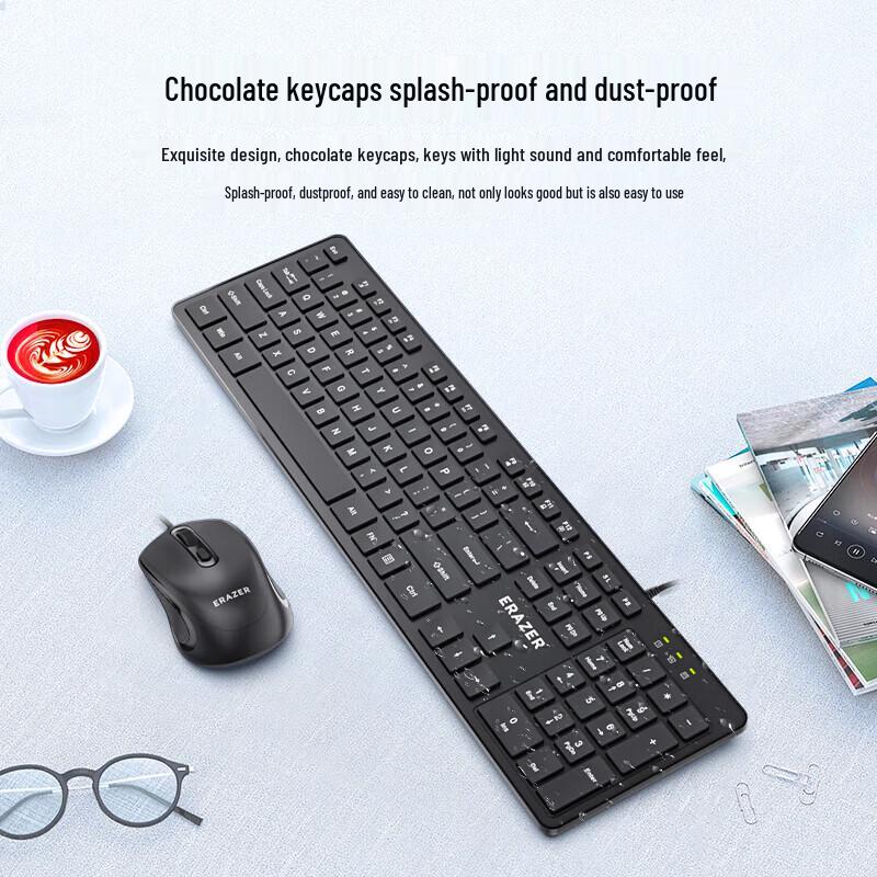 Lenovo Yineneng KM301 Wired Keyboard and Mouse Combo