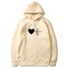 Unisex American Style Printed Hoodie - Casual Spring & Autumn Pullover Sweatshirt