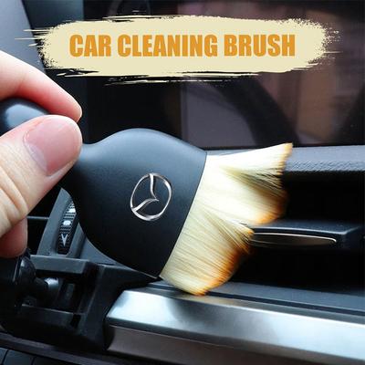 1Pcs Car Air Outlet Cleaning Tools Dust Removal Soft Brush For Mazda 2 3 6 5 Atenza CX3 CX5 MX5 CX7 Axela CX30 CX90 CX60 CX50 FF20