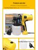 400W Portable Electric Paint Spray Gun – High-Pressure for Latex, European & US Compatible