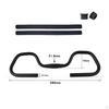 Butterfly Handlebar MultiPosition Aluminum Alloy Cushioned Grip Set for