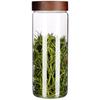 High Borosilicate Glass Tea and Food Storage Jars for Brewing and Preservation