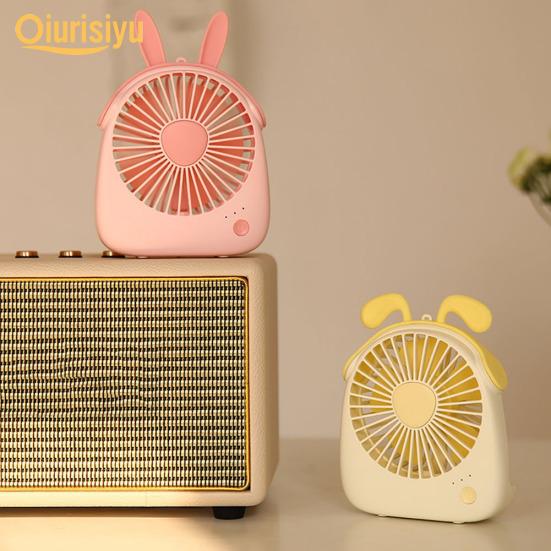 Cheap Rechargeable Cartoon Animal Handheld Table Mini Cooling Fan | Joom