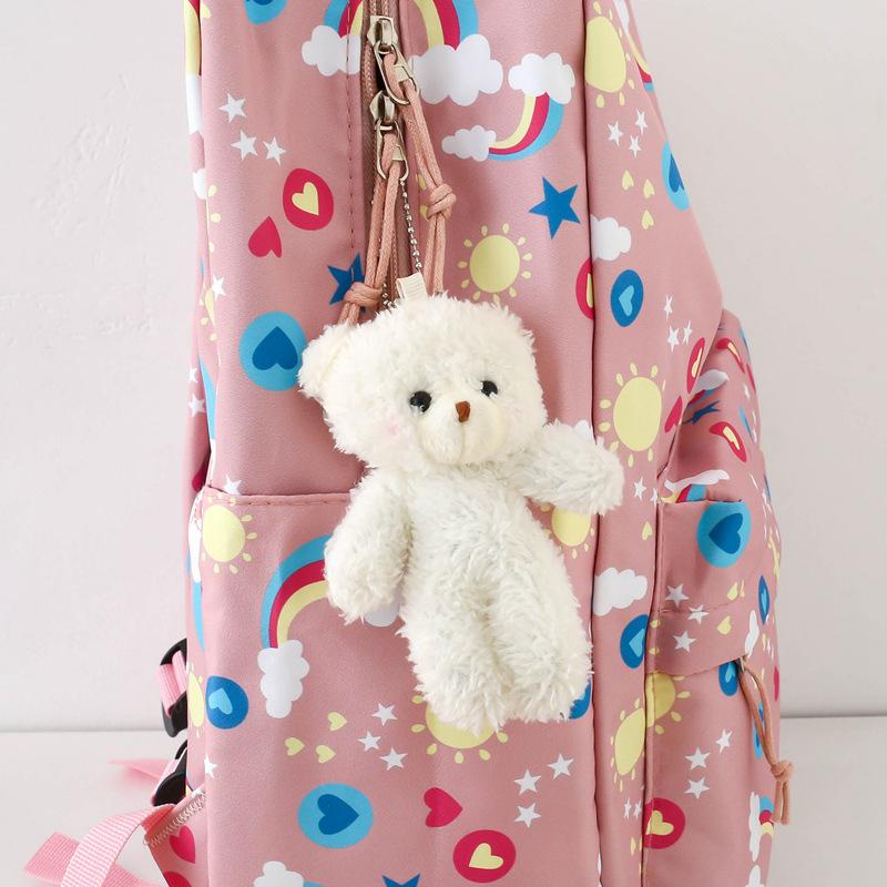 

Школьный рюкзак из трех частей для учениц, простой повседневный рюкзак большой вместимости, школьный рюкзак для учеников начальной и средней школы