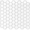 VEELIKE White Hexagon Peel and Stick Backsplash Tile 6-Sheets Stick On Backsplash for Kitchen White Wall Tile Stickers for Bathroom Waterproof