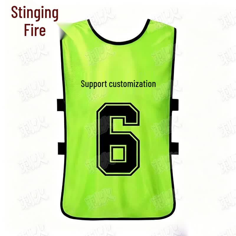 Team Training Vest with Numbers