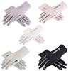 Sunscreen Gloves Summer Driving Women Summer UV Protection Non-slip Riding Electric Vehicles Thin Sunshade Ice Silk Breathable Dew Finger