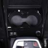 ABS Carbon Fiber/Black For BMW X1 U11 2026+ Car Center Control Water Cup Holder Scratch Resistant Panel Sticker Car Accessories