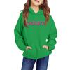 Children's Long-sleeved Loose Pullover Letter-printed Hooded Sweatshirt