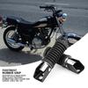 Motorcycle Rear Footpegs Plate Footrest Rubber Pad Grip Cover for Suzuki 125cc GN 125