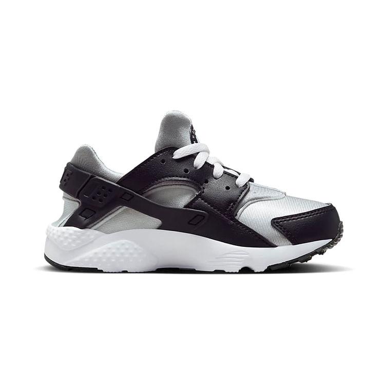 Nike Huarache Run Huarache Run Wallace Vintage Antiscivolo Resistente all'Abrasione Basse Scarpe da Corsa per Bambini Grigio Nero 704949-044