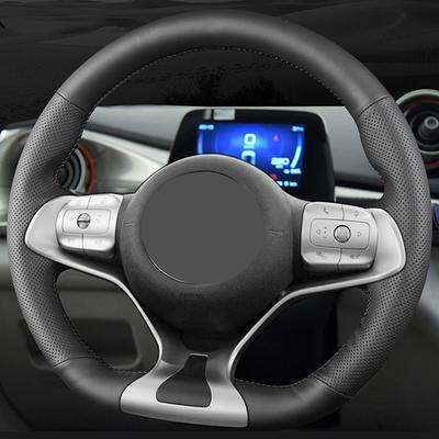 Coprivolante Originale Personalizzato Fai da Te Per BYD Atto 3 Atto 3 EV Yuan Plus 2022 2023 Treccia in Pelle Per Volante