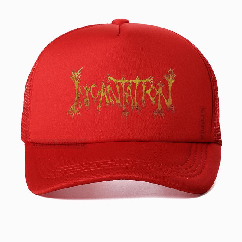 Кепка Бейсболка Watain Incantation Immolation Mayhem Кровь Хэви-метал Рок Снэпбэк Унисекс Adjustable