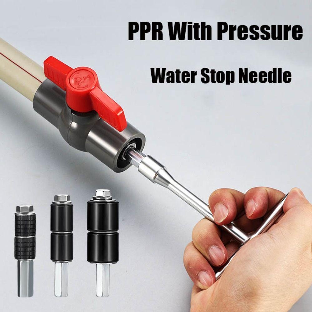 Rubber Hot-melt Water Stop Pin 20/25/32 Repair Plumbing Tool Set Water Stop Needle Water pipes