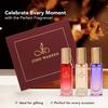 Pack of 3 Perfume Gift Set for Women, Long-Lasting Eau De Parfum 3 X 20 Ml