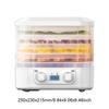 5-Layer Intelligent Fruit Dryer 48 Hours Long Lasting Household Fruit Dryer Temperature Adjustable for Fruits Veggies Meats