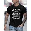 European Sizes Men Casual Short Sleeve Tee  - Comfortable Crew Neck, Soft Adorable Tees Tops