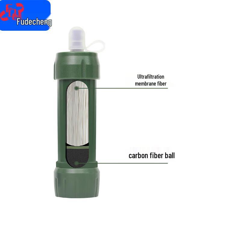 Fudecheng Portable Outdoor Water Filter Straw
