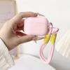 For Airpods 4 Pro 3 Generation Cover Slim Silicone Case Full Protector Cover with Wrist Lanyard for Cute AirPods Pro 2 Case