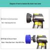 Couvercle de filtre HEPA arrière du moteur de l'unité principale Dyson V7/V8