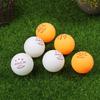 10Pcs 3 Star Table Tennis Training Balls G40+ White Orange Abs Ping Pong Balls For Table Tennis Club Training Pingpong Balls