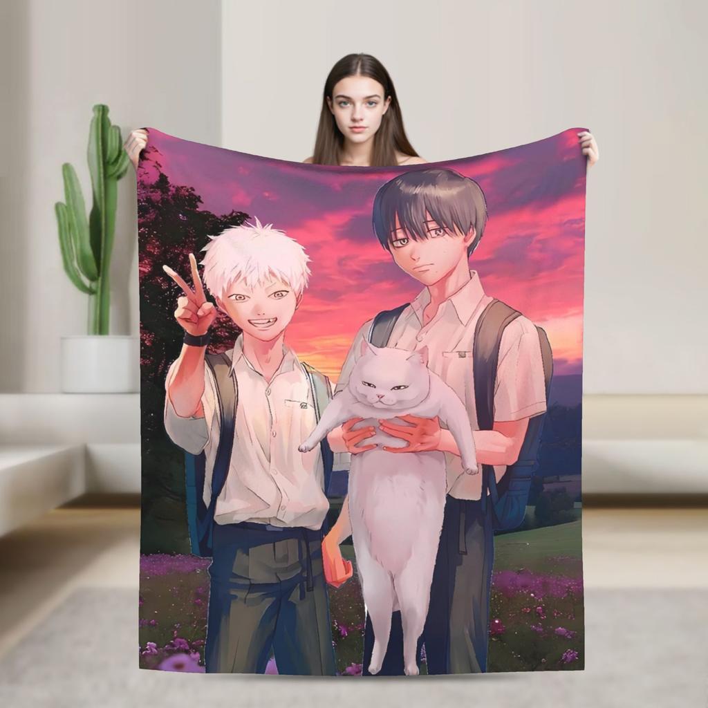 Soft Warm Blankets Picnic The Summer Hikaru Died Throw Blanket Flannel Bedspread For Home Decor Fashion Sofa Bed Cover