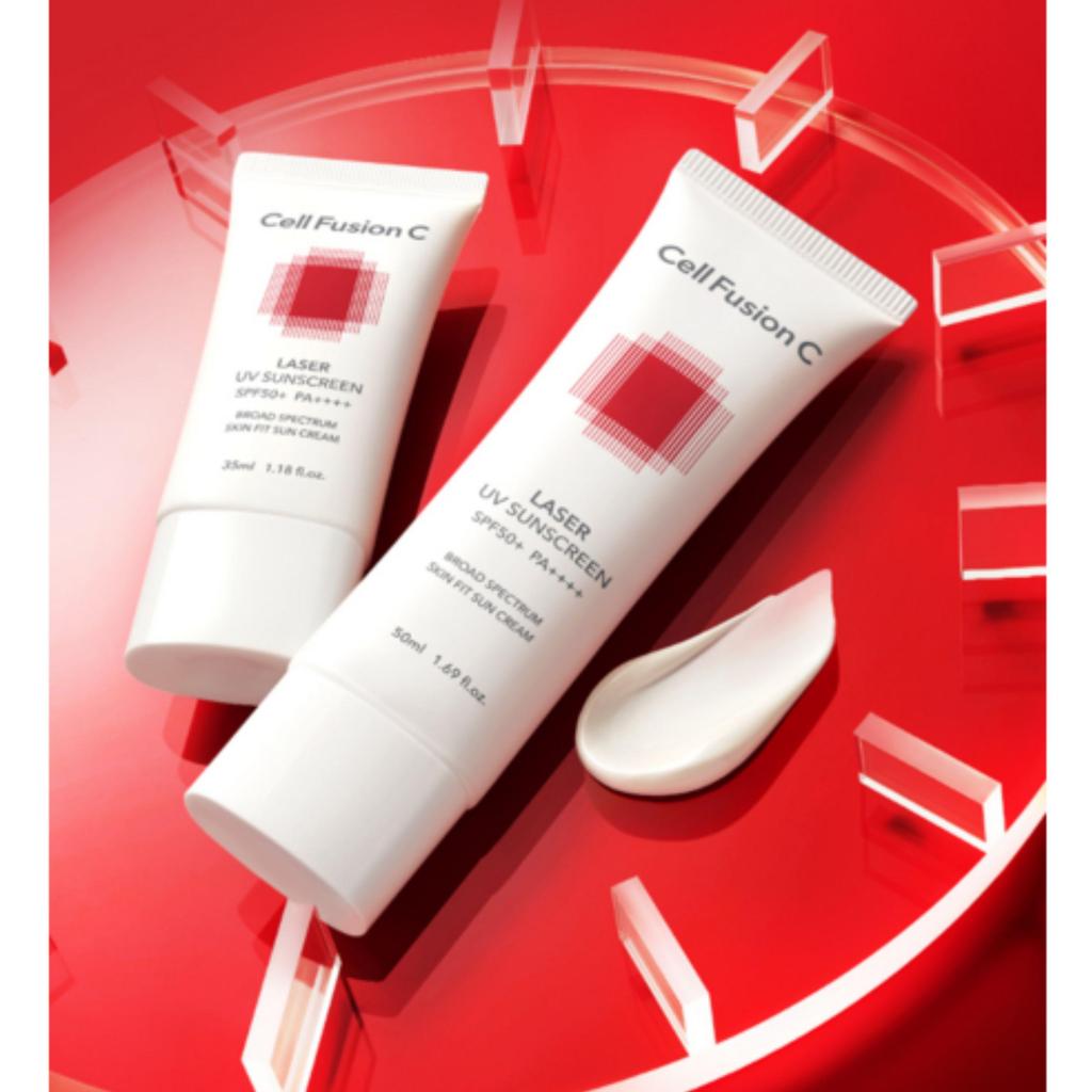 Cell Fusion C Laser UV Sunscreen SPF50+ PA++++ 50ml X 2p + 20ml