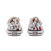 Converse Chuck Taylor All Star 2V Canvas Comfortable Fruit Print Low Top Walker Shoes Baby Sneaker White A02605C