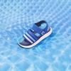 Adidas Duramo Sandals Sports Casual Non-Slip Shock Absorbing Quick-Drying Kids Sandals Kids Sandals Blue White ID3533