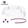 Tampa da Correia Dentada da Polia do Comando de Válvulas Transparente Para 92-96 Mitsubishi Lancer EVO 1-3/DSM 4g63 4g63T Policarbonato PQY6331