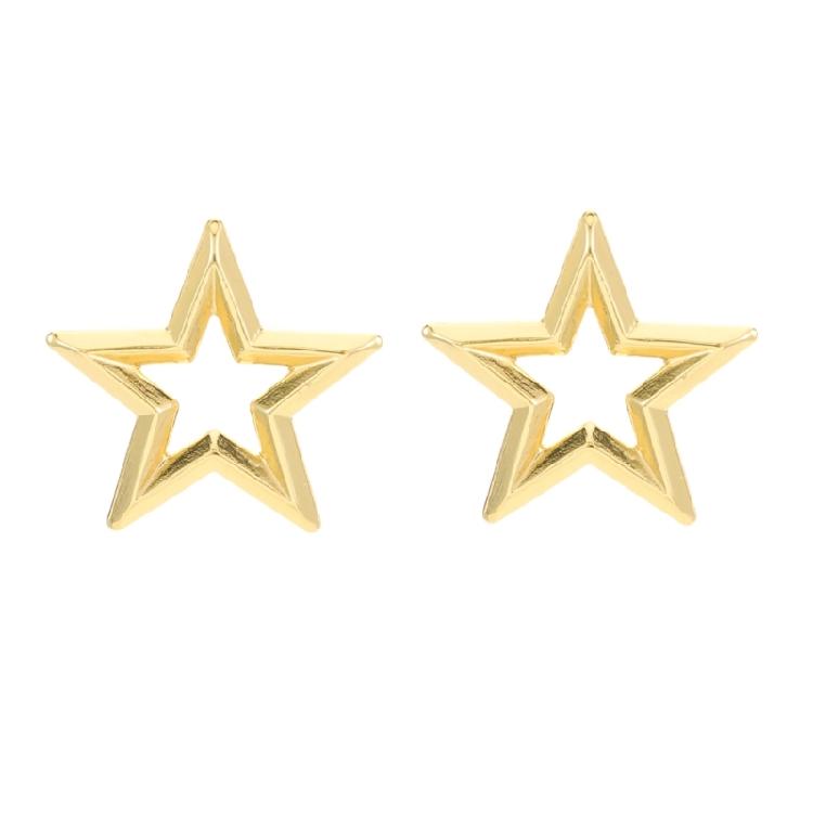 Модные серьги-гвоздики из нержавеющей стали в форме боба/звезды/цветка/бабочки/коралла Женские серьги в винтажном стиле