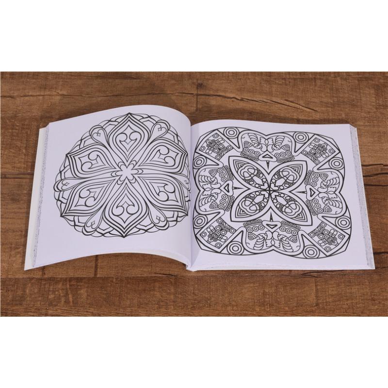 Zen Mandalas Coloring Book For Adults Kids Stress Relieving Doodling Drawing