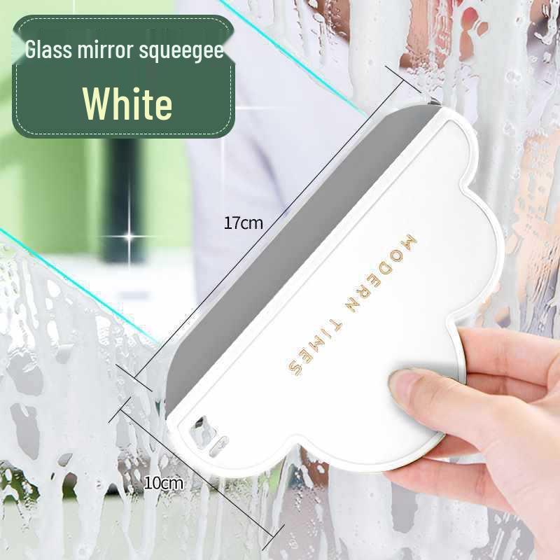 Silicone Floor & Glass Wiper Scraper - Window & Water Cleaning Tool