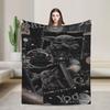 Game Film W-Warss Fleece Blankets S-Stars Awesome Throw Blanket for Home 200x150cm Bedspread