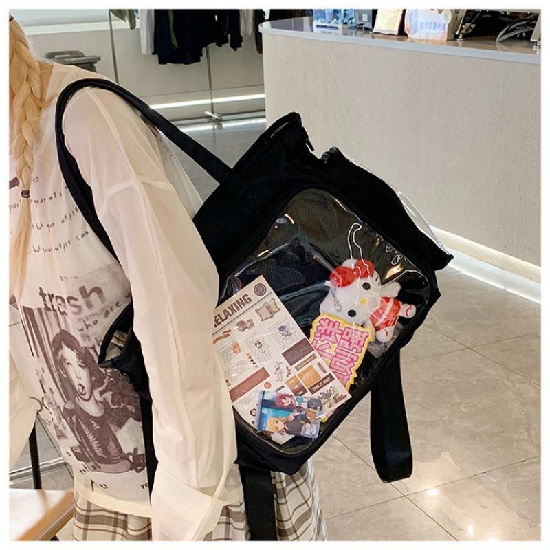 New Light Travel Shopping Portable Crossbody Bag for Women Fashion Design Sweet Girl Ulzzang Cartoon Ita Bag