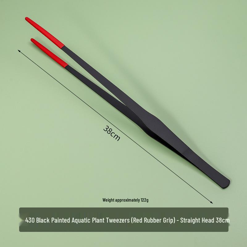 Popular Stainless Steel Tweezers with Silicone Tips for Reptile Feeding and Aquatic Plant Care
