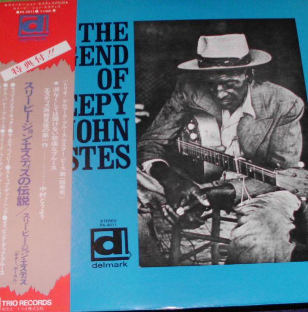 

LP Record SLEEPY JOHN ESTES Legend Of Sleepy John Estes PA3011 DELMARK Japan Blues Used