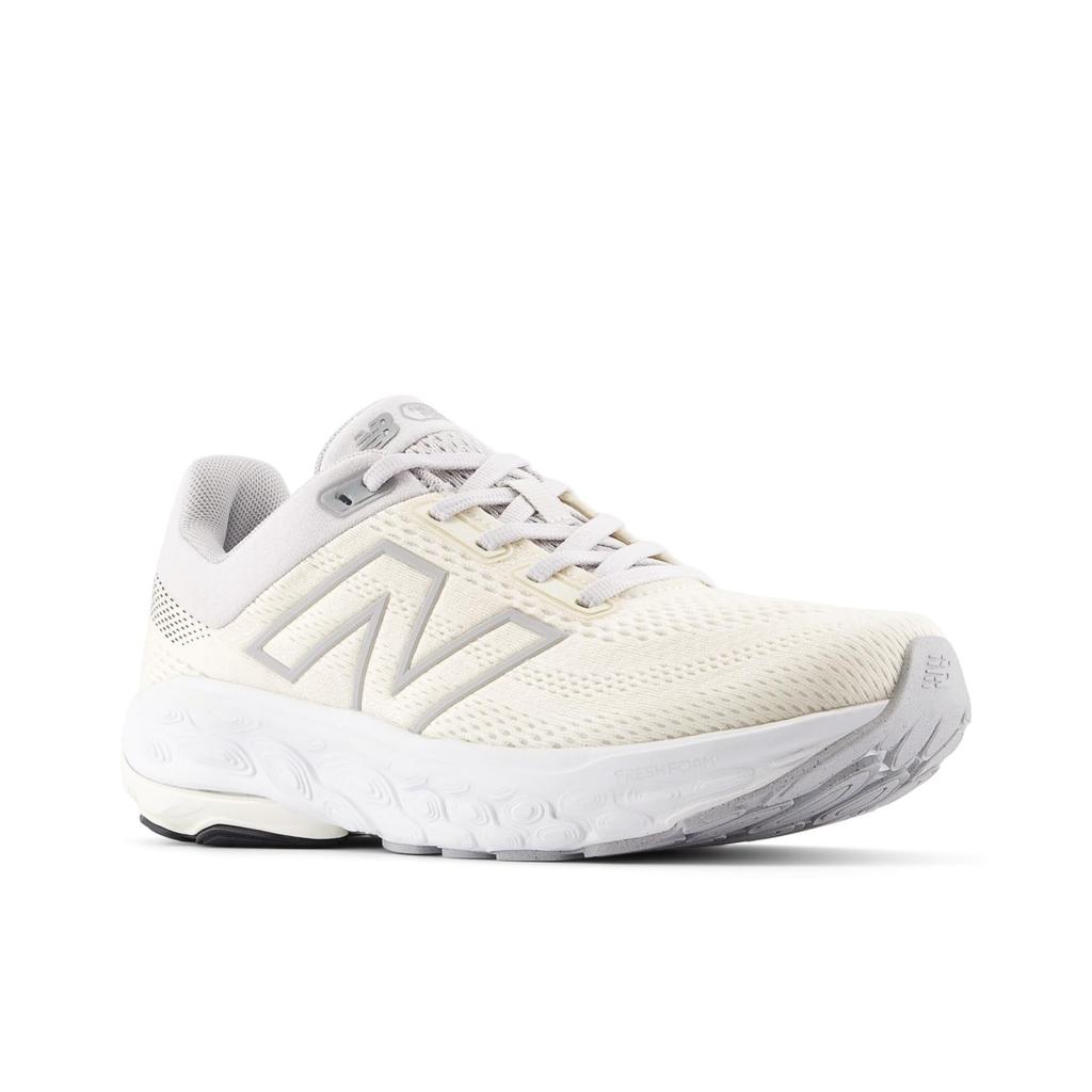 New Balance Fresh Foam X 860 v14 Running Size 14A cm D Shoes, Women's, (CREAM/GRAY), 25.0
