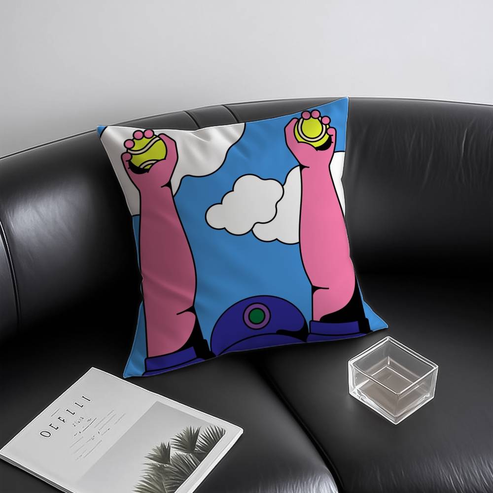 

Fortunate j-joaquin Pillow Case Anti-dustmite Invisible zipper Sofa Bed 12x12Inch