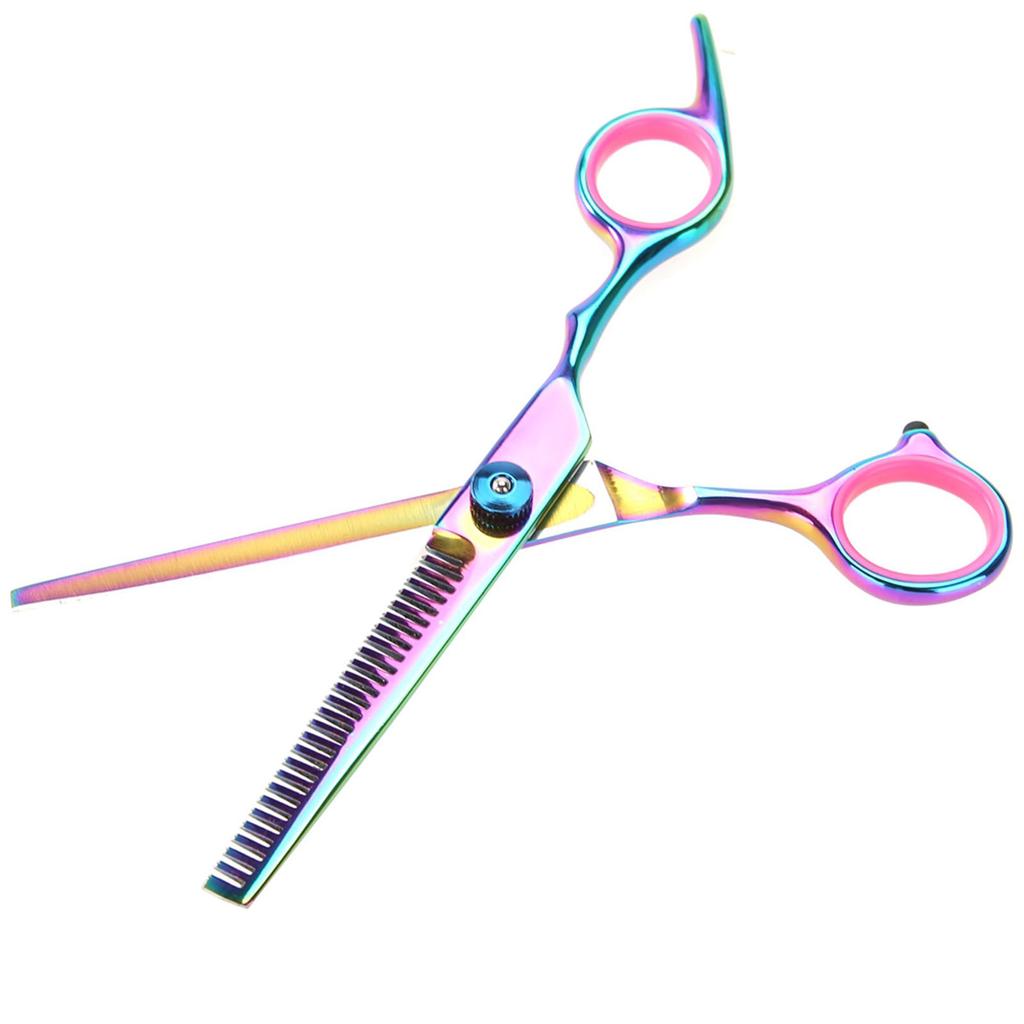Professional Pet Dog Hair Cutting Thining Curved Scissors Grooming Hairdressing Shear