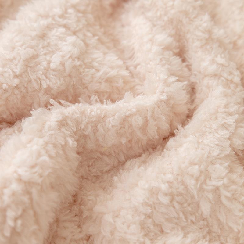 Plush Sofa Cover Simple Modern Winter Sofa Towel Cat-proof Sofa Blanket Cover